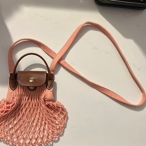 Net Longchamp mini bag